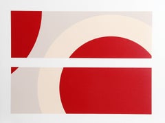 SS 10-78, sérigraphie minimaliste de Nassos Daphnis
