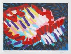 Animal, Framed Lithograph by Karel Appel