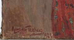 Peinture à l'huile moderne de Maurycy Trebacz