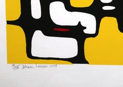 Abstrakter Siebdruck „Continuity“ von Ibram Lassaw