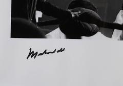 Muhammad Ali im Ring, Schwarz-Weiß-Foto von Howard Bingham
