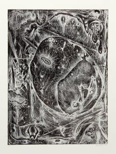 Untitled VI, Abstract Etching by Alfonso Ossorio