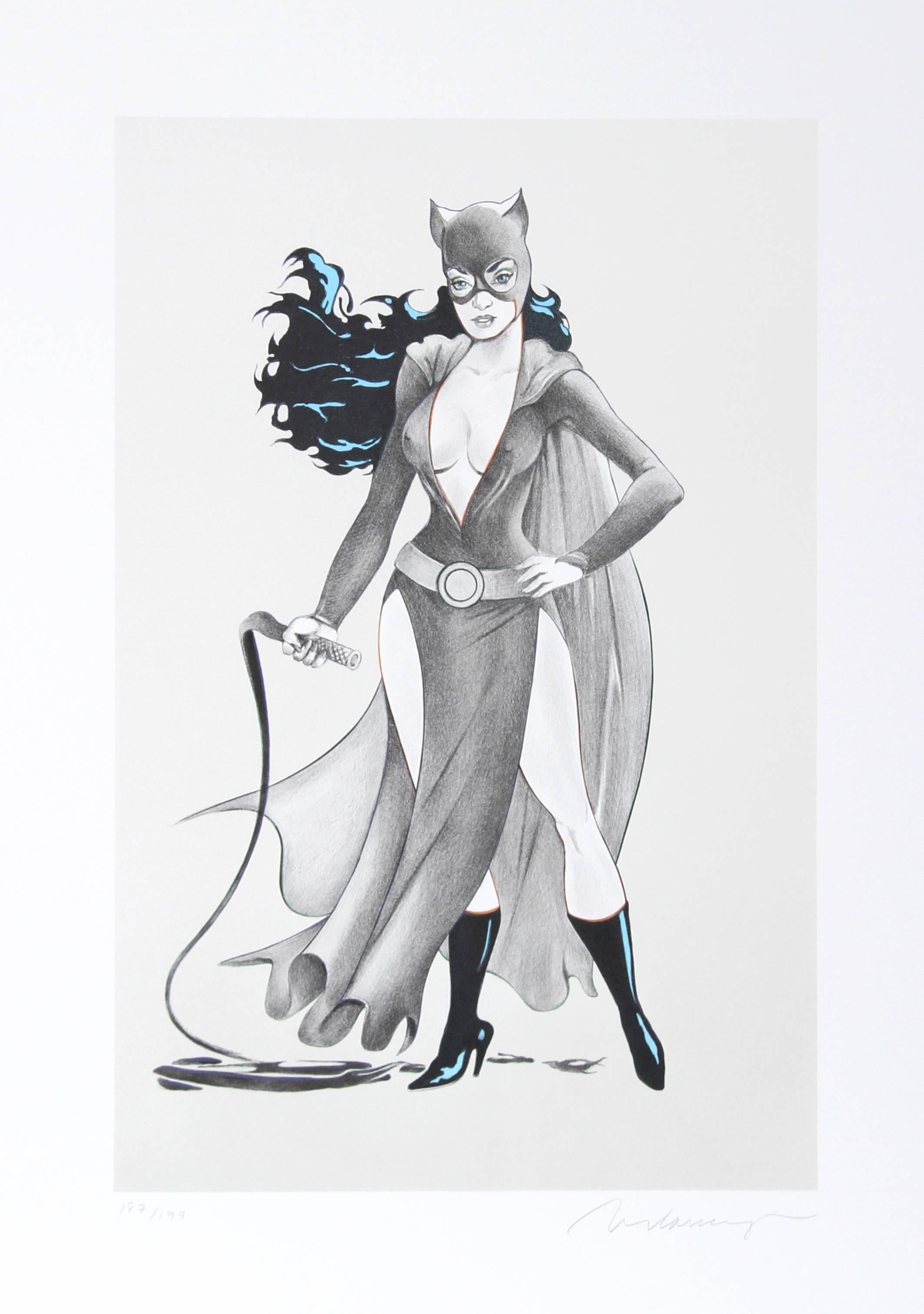 Mel Ramos Nude Print – Catwoman II