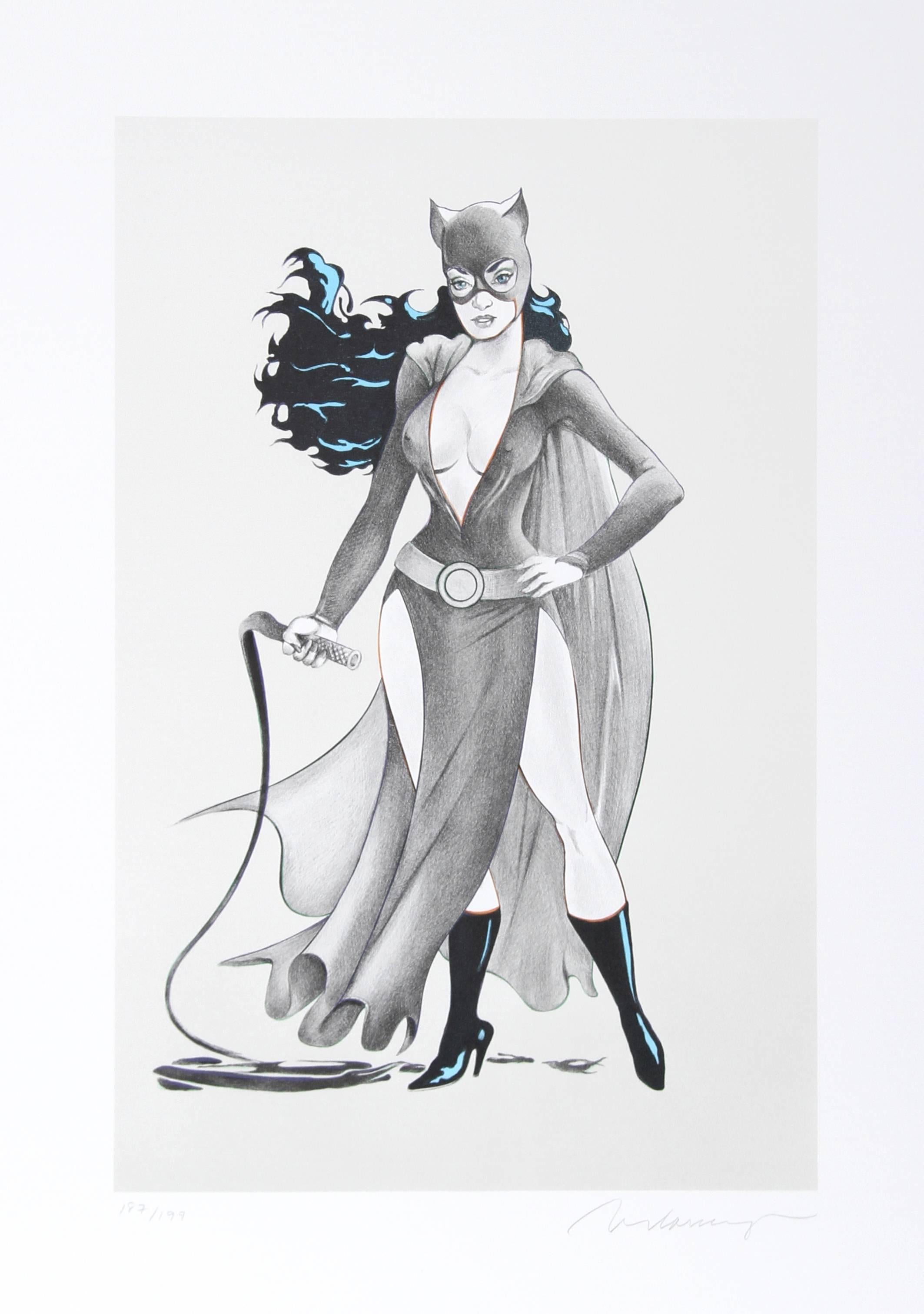 Nude Print di Mel Ramos - Catwoman II