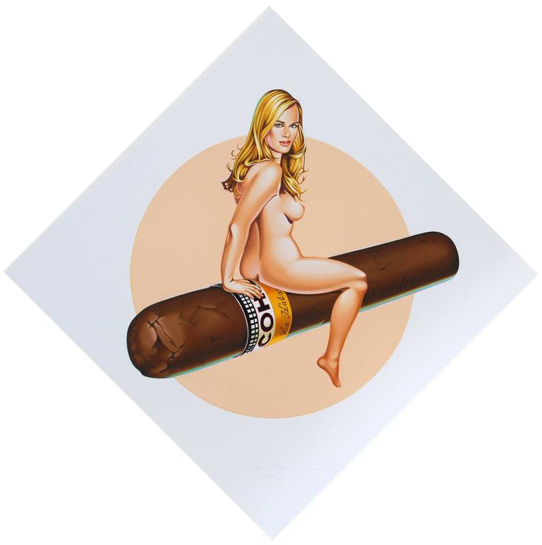 Mel Ramos Nude Print - Hav a Havana #6