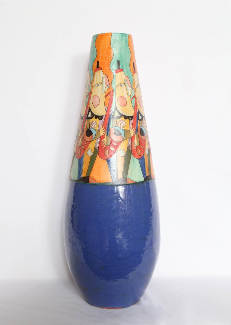Mirko Guida - Blue-Bottomed Jug For Sale at 1stDibs