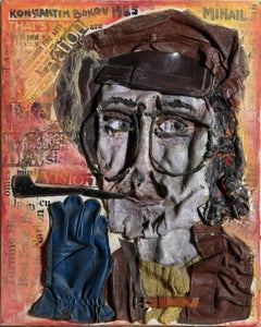 Mihail (Chemiakin), Found Art Collage and Painting by Bokov