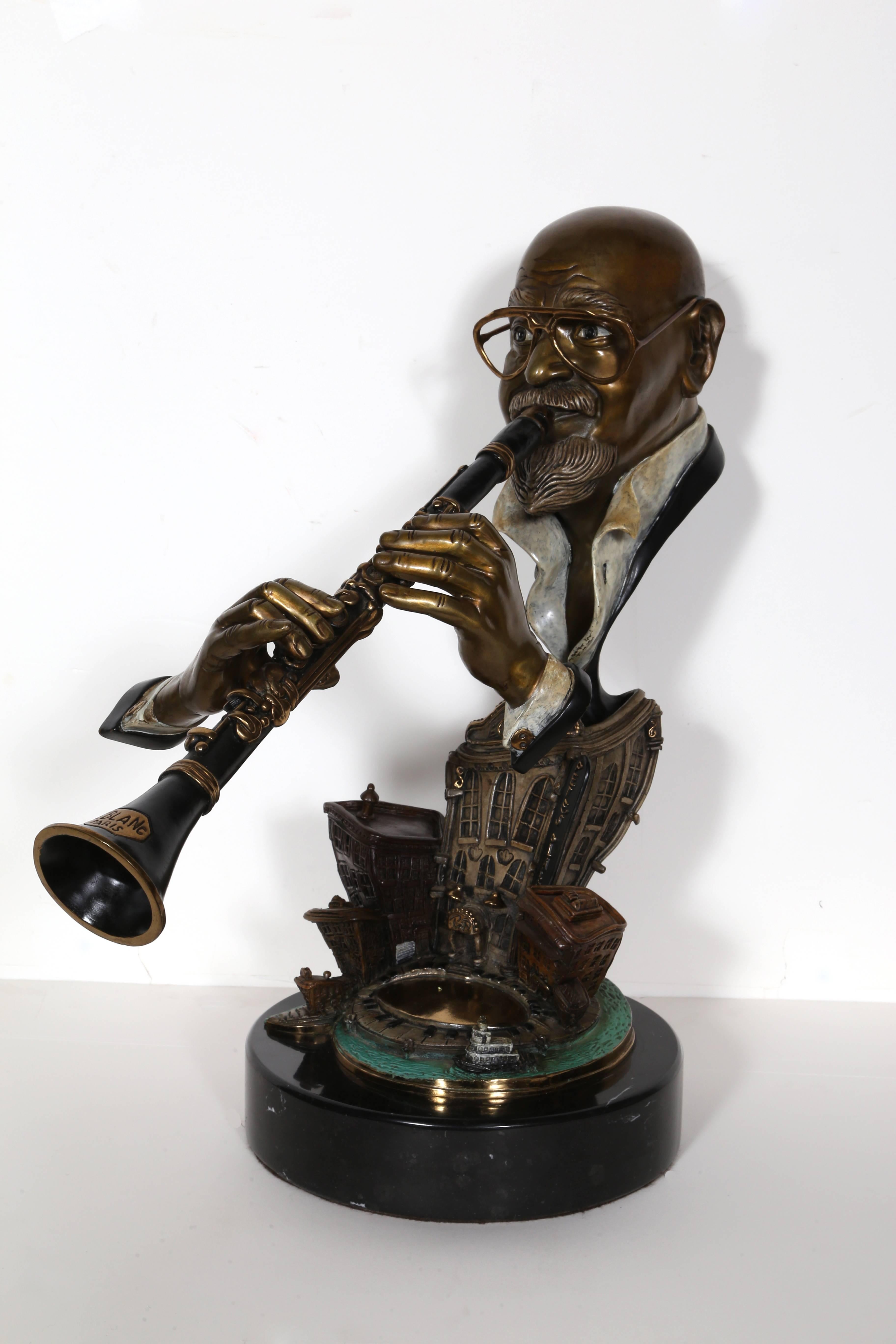 Paul Wegner Figurative Sculpture - Mr. New Orleans