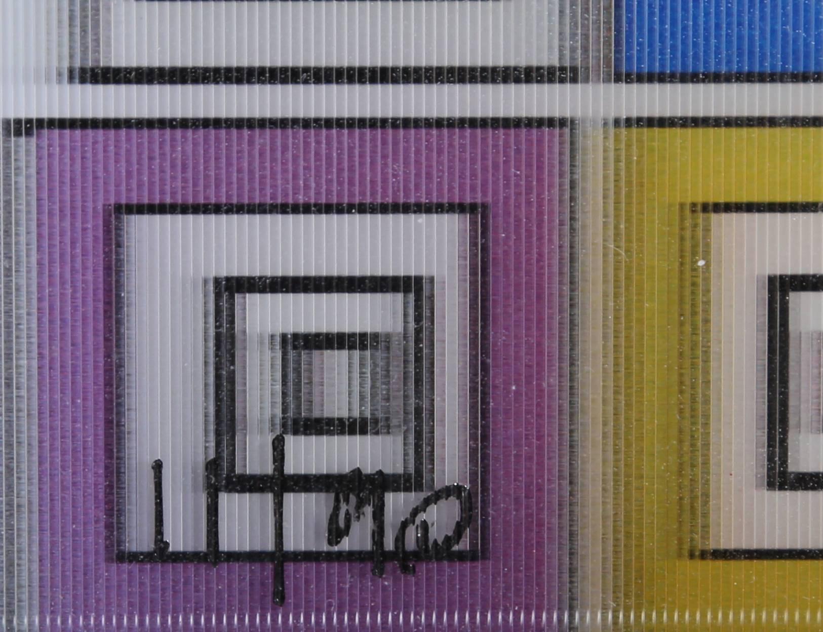 Small Squares - Print by Ron Agam