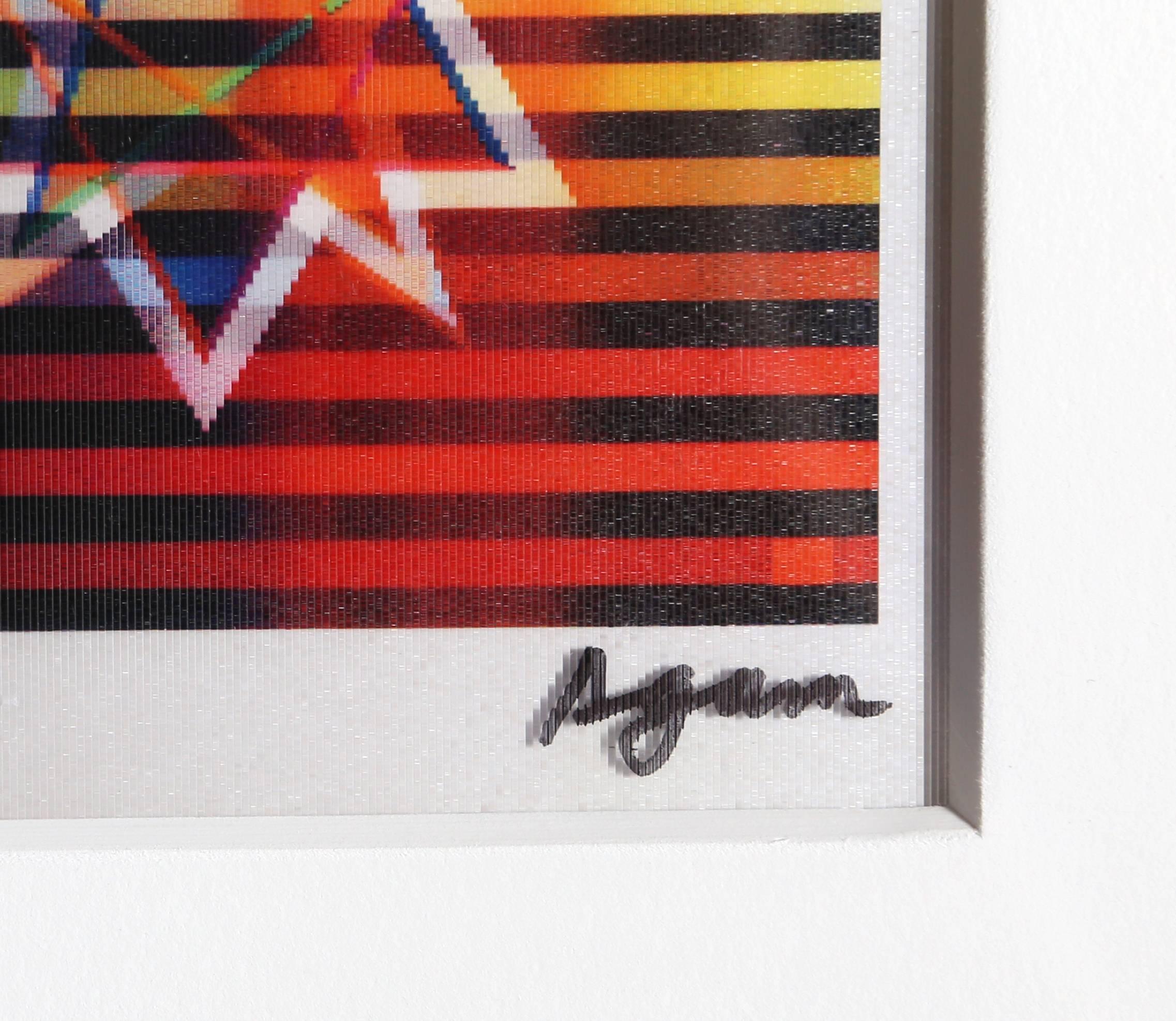 Two Stars (Small) - Print by Yaacov Agam