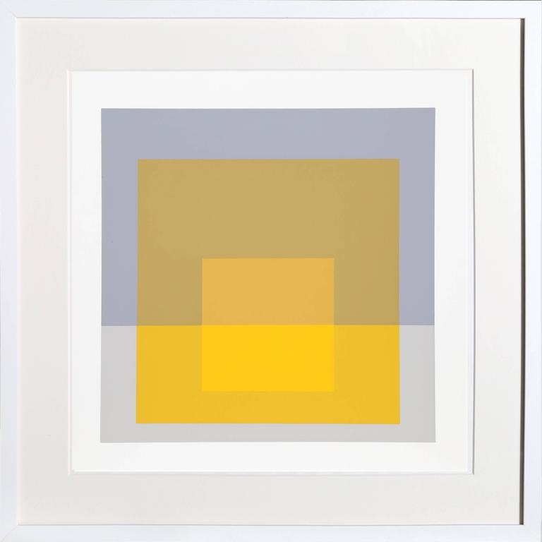 Josef Albers Abstract Print - Homage to the Square from Formulation: Articulation
