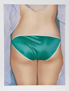 Vintage Jill I, Photorealist Lithography by John Kacere