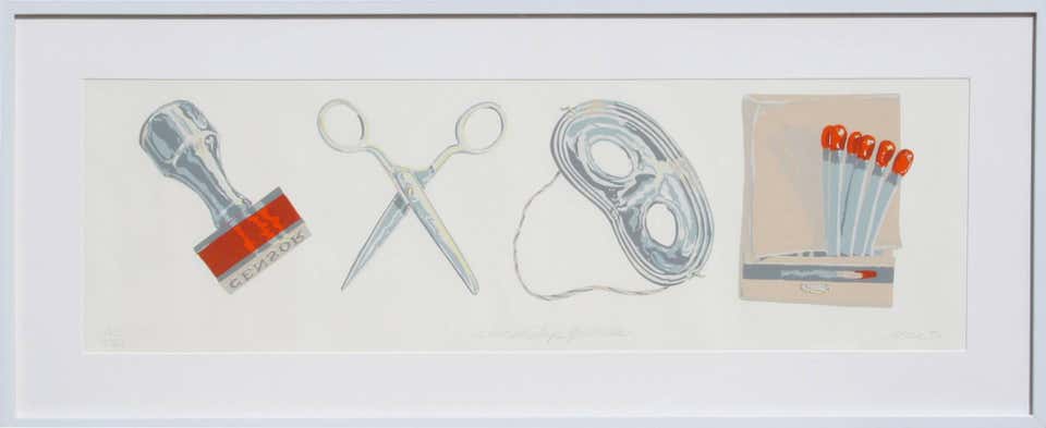Censorship, Framed Pop Art Lithograph by Don Nice