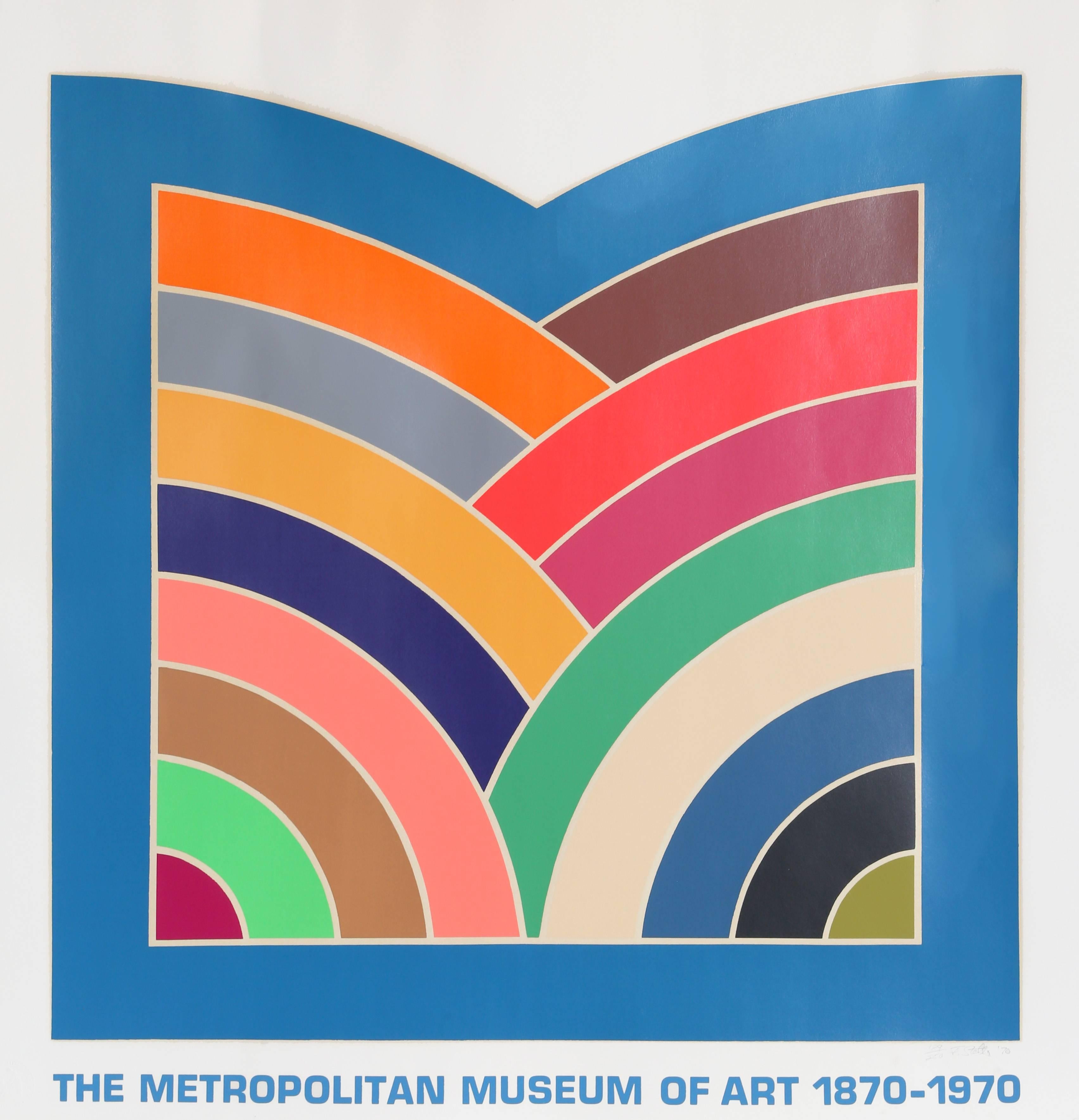 Frank Stella Abstract Print - The Metropolitan Museum of Art 1870-1970
