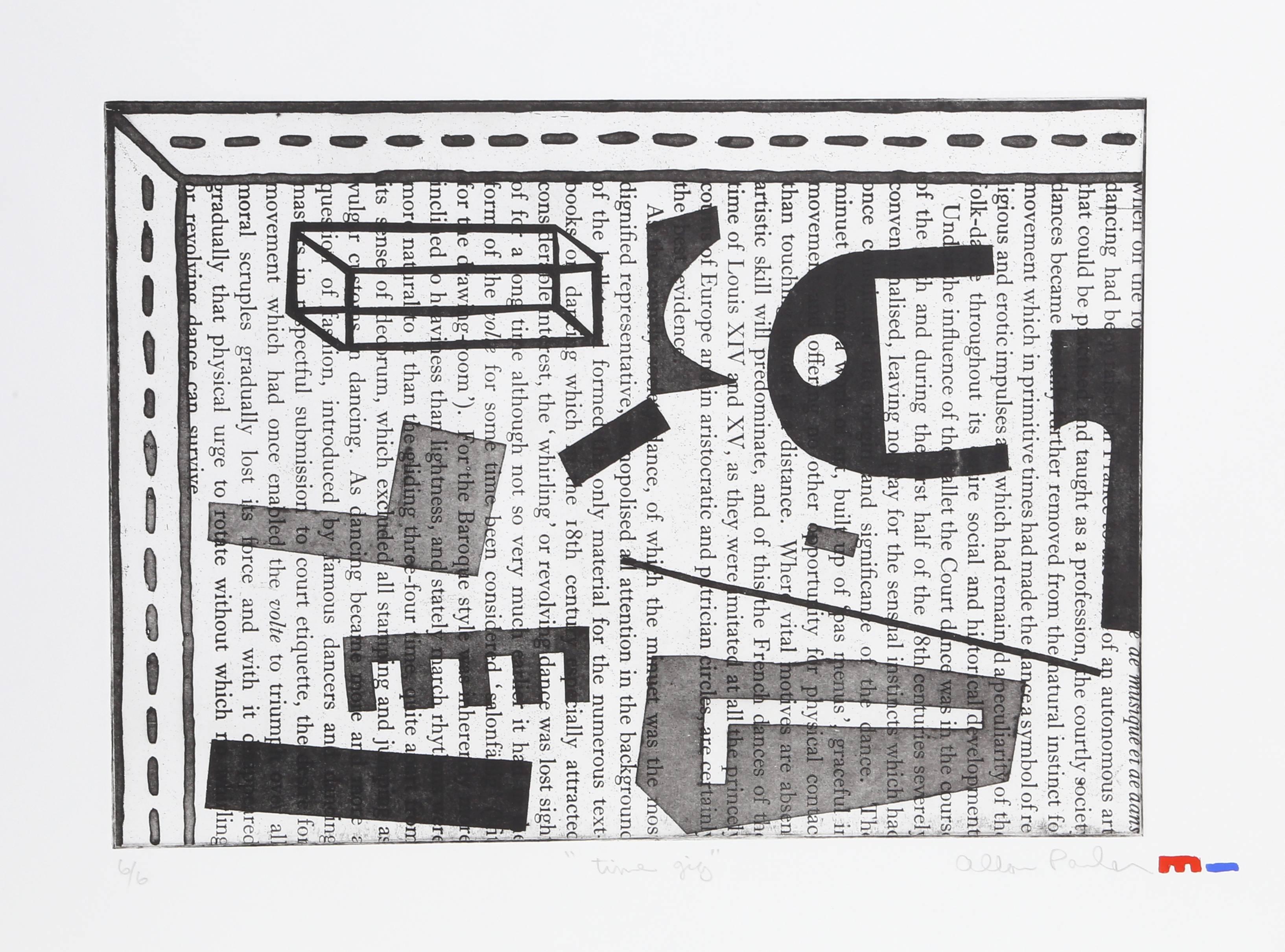 Alan Parker Abstract Print - Time Gig