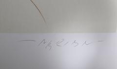 Leda and the Swan no. 5, Minimalist Etching by Reuben Nakian