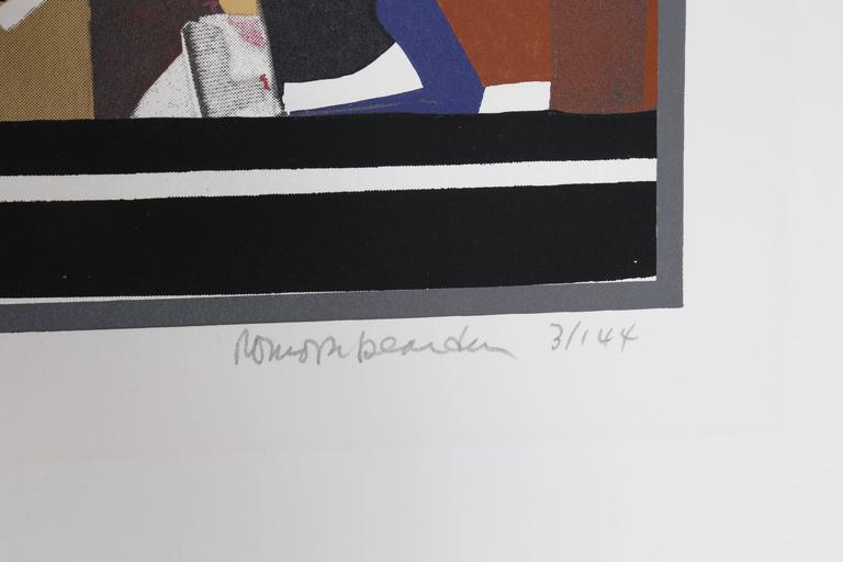 Romare Bearden Slave Ship, Print at 1stdibs