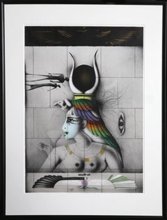 Aida, Lithograph by Paul Wunderlich