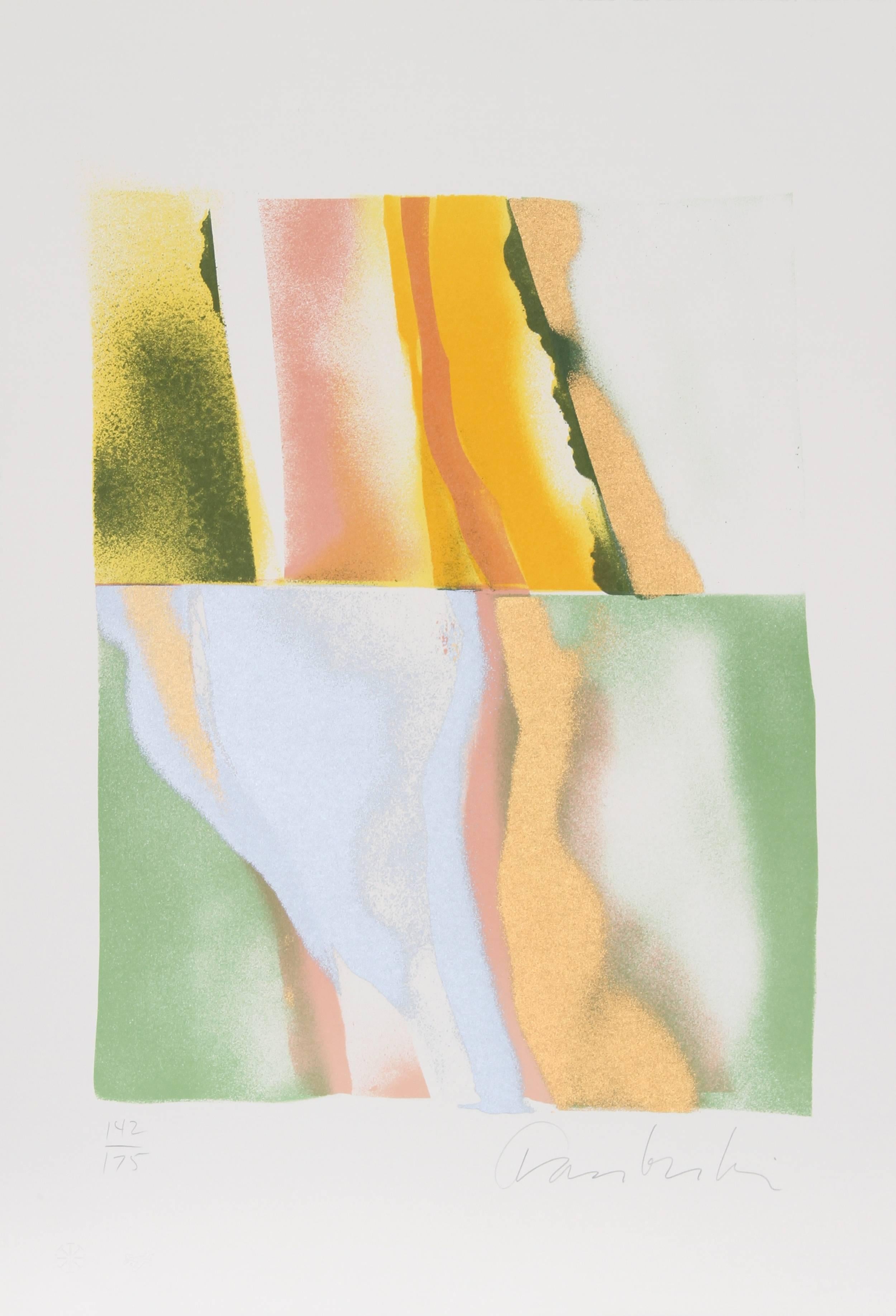 John Chamberlain Abstract Print - Flashback VI