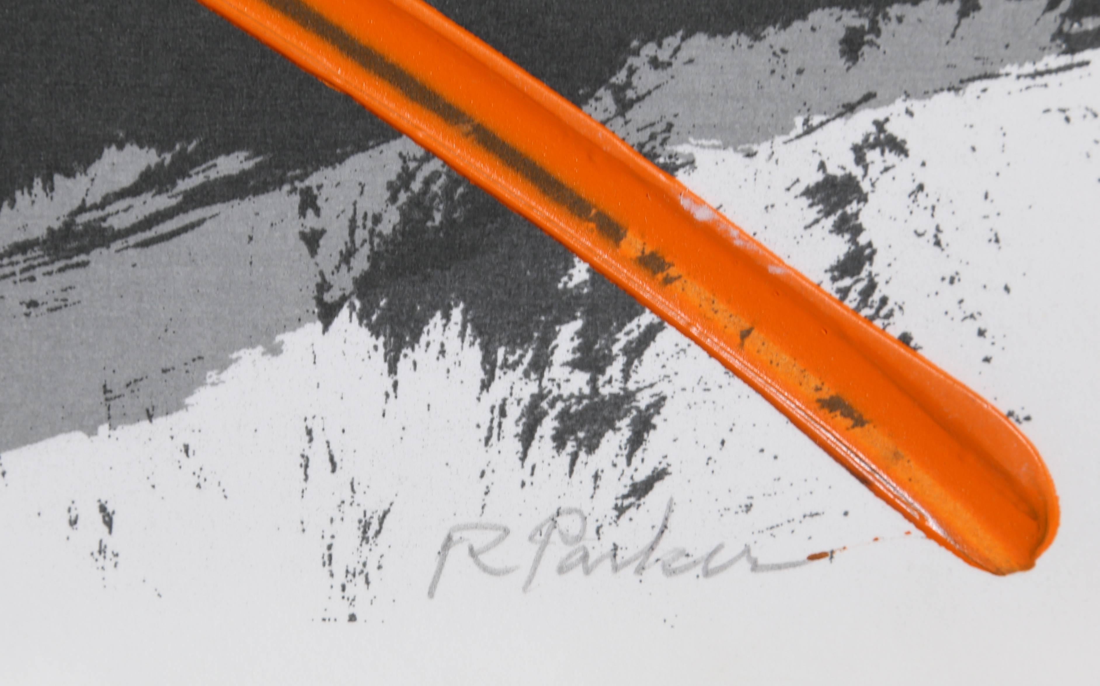 Ohne Titel 12, Abstrakter Screeprint von Raymond Parker im Angebot 1