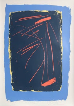 Mojo, Abstract Screenprint by Dan Christensen