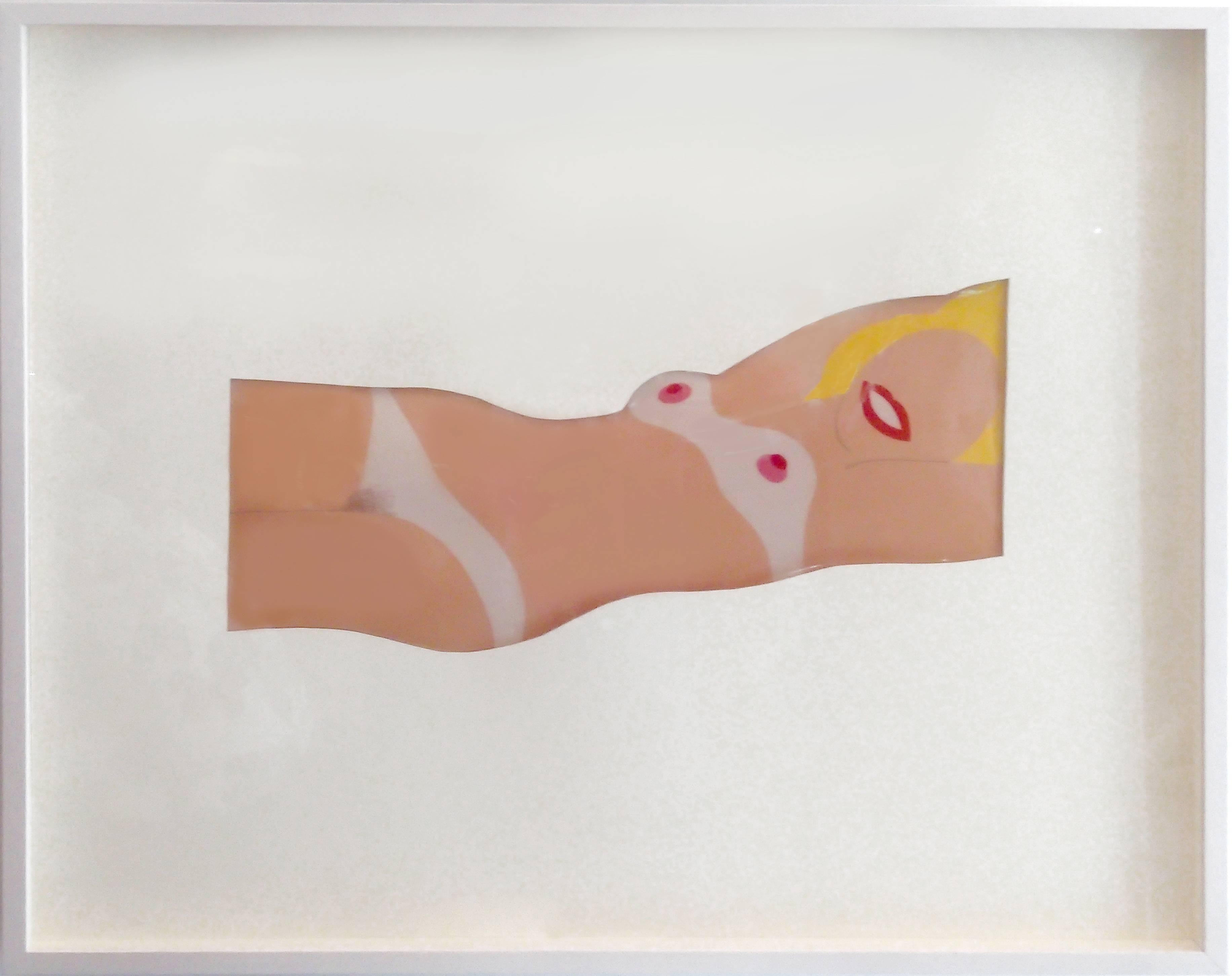 Tom Wesselmann Nude Print - Cut-Out Nude from 11 Pop Artists Vol. 1