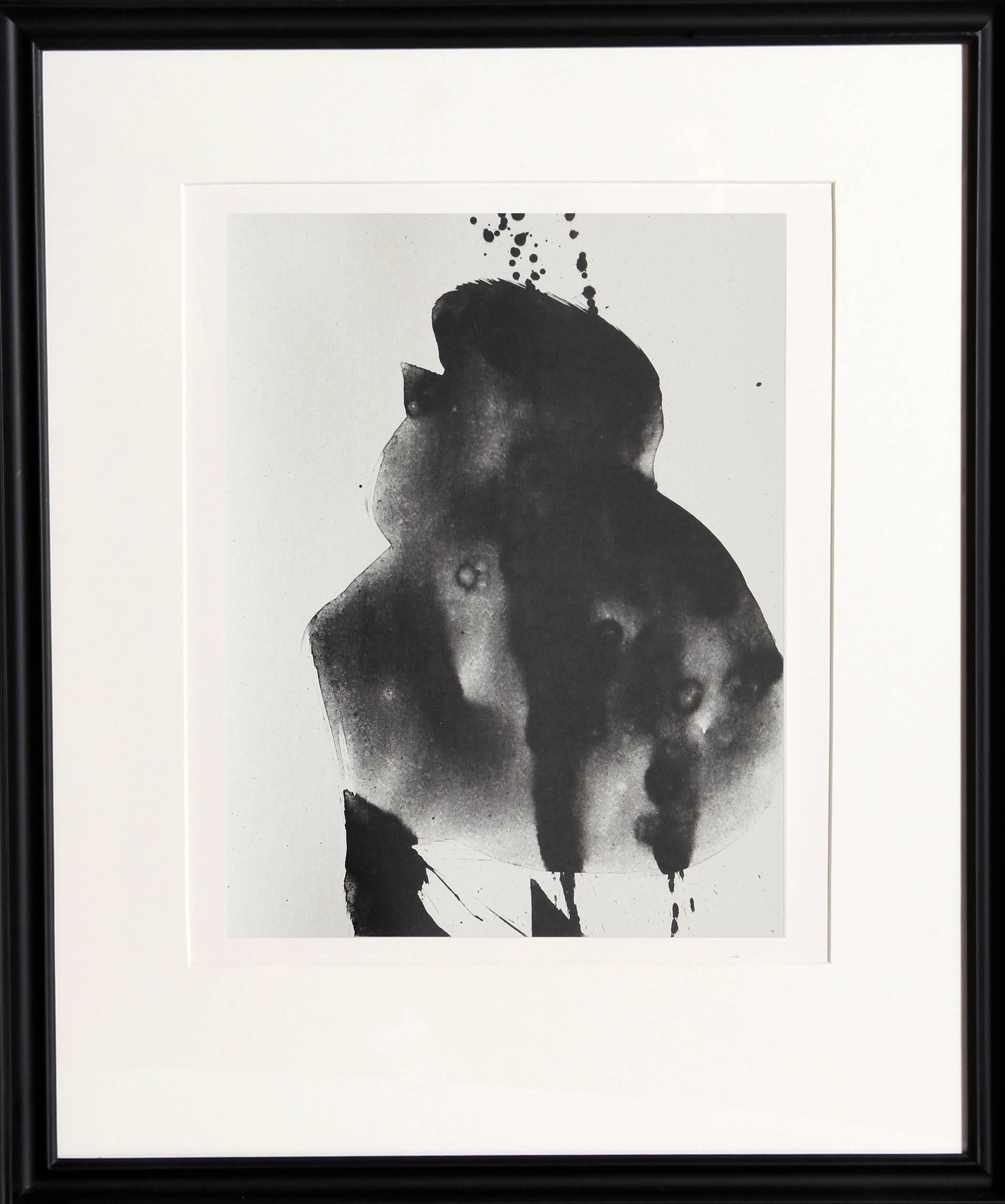 Robert Motherwell Abstract Print - Octavio Paz, Three Poems 3