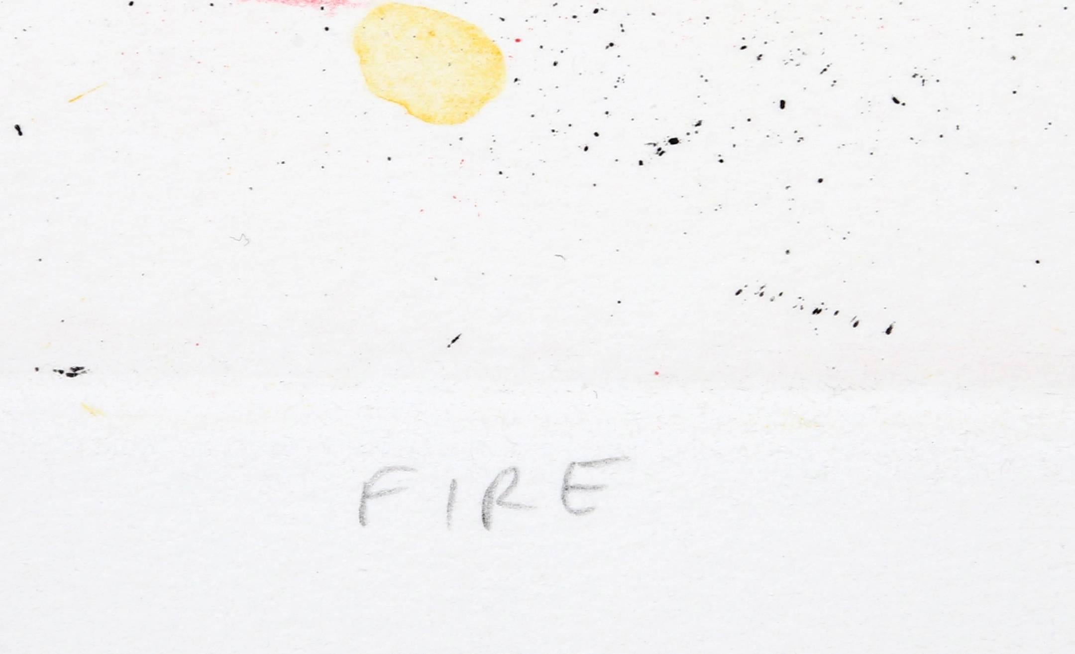 Fire - Print by Louisa Chase
