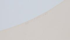 Falling Man Going Abstract, Geometric Abstract Screenprint by Ernest Tino Trova