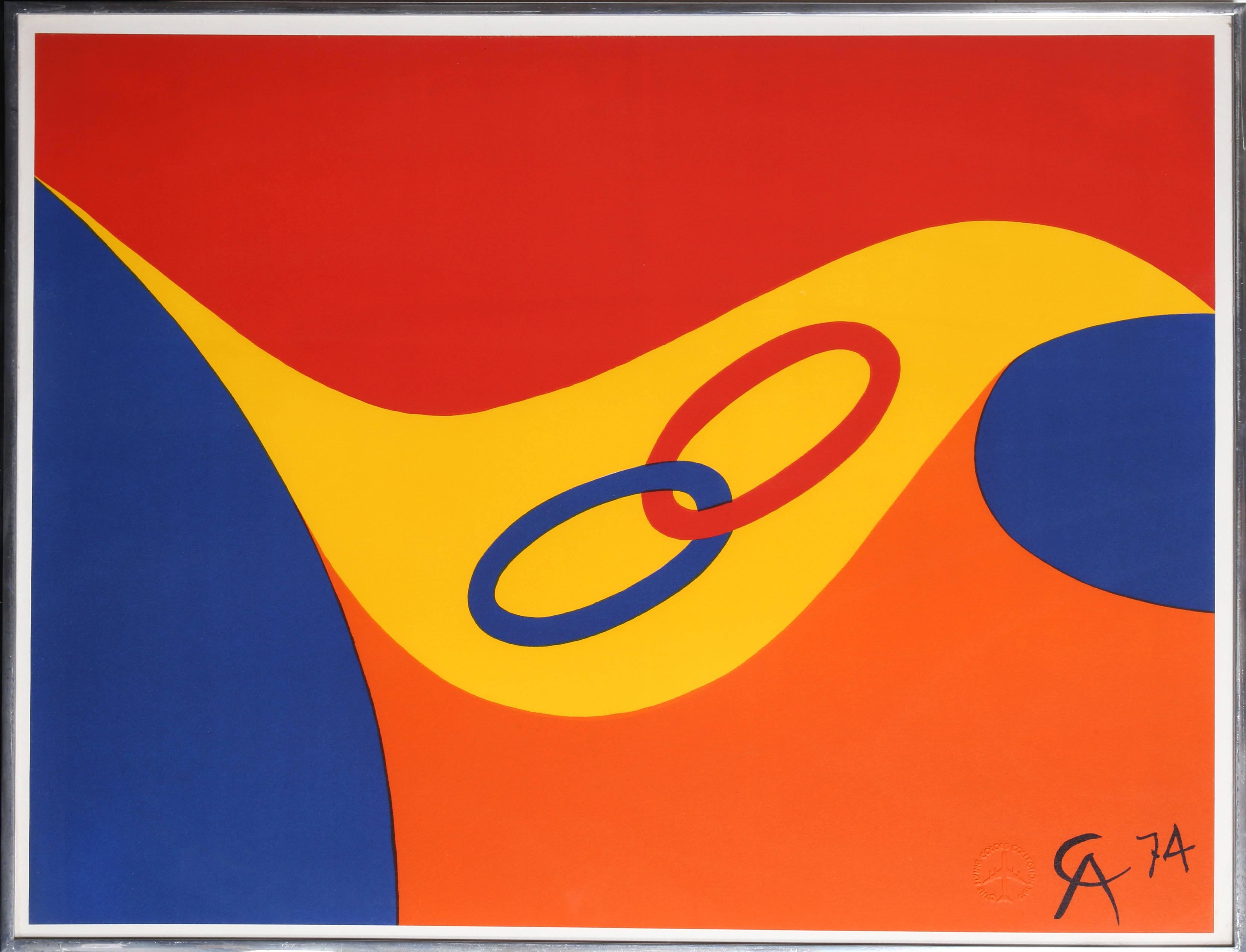 Alexander Calder Abstract Print - Flying Colors 2