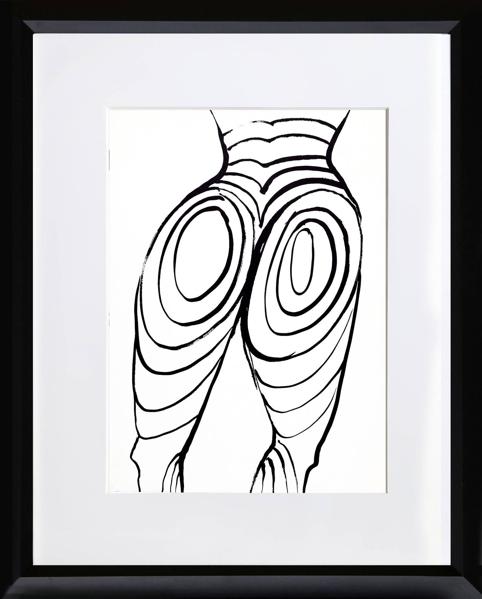 Alexander Calder Figurative Print – Derrier aus Derriere Le Miroir