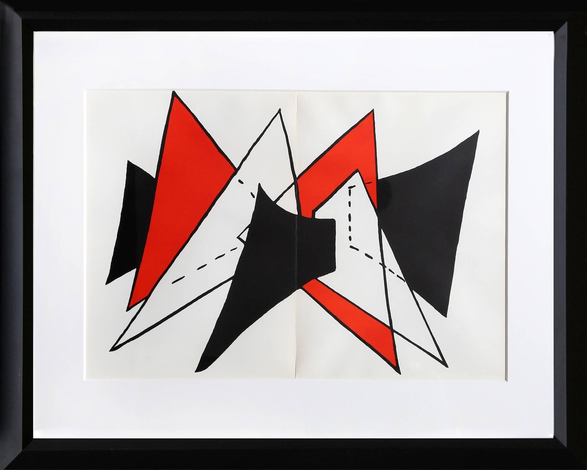 Alexander Calder Abstract Print - Study for Sculpture II