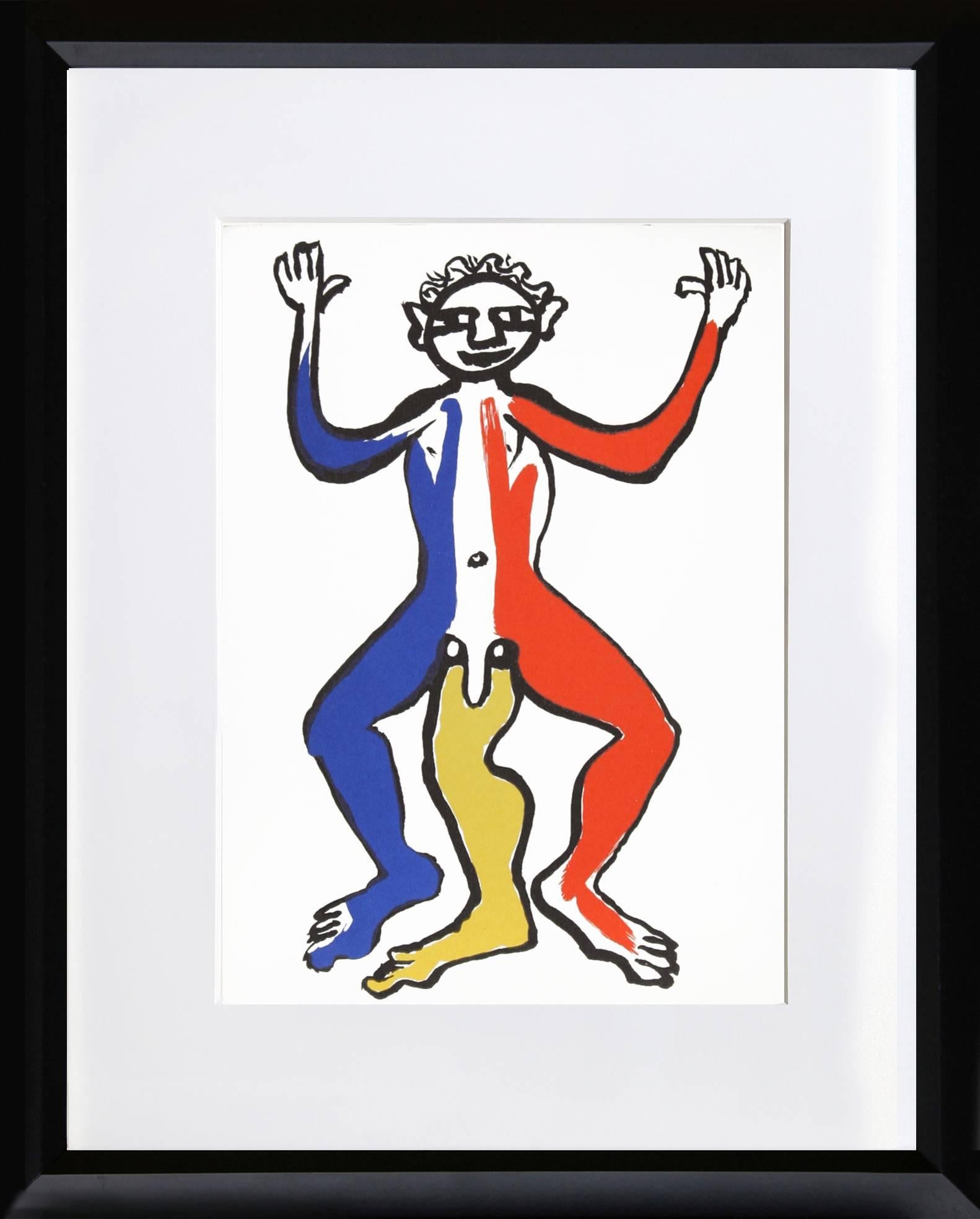 Alexander Calder Abstract Print - Un Patriote