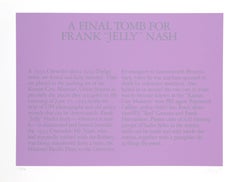 A Final Tomb for Frank "Jelly" Nash