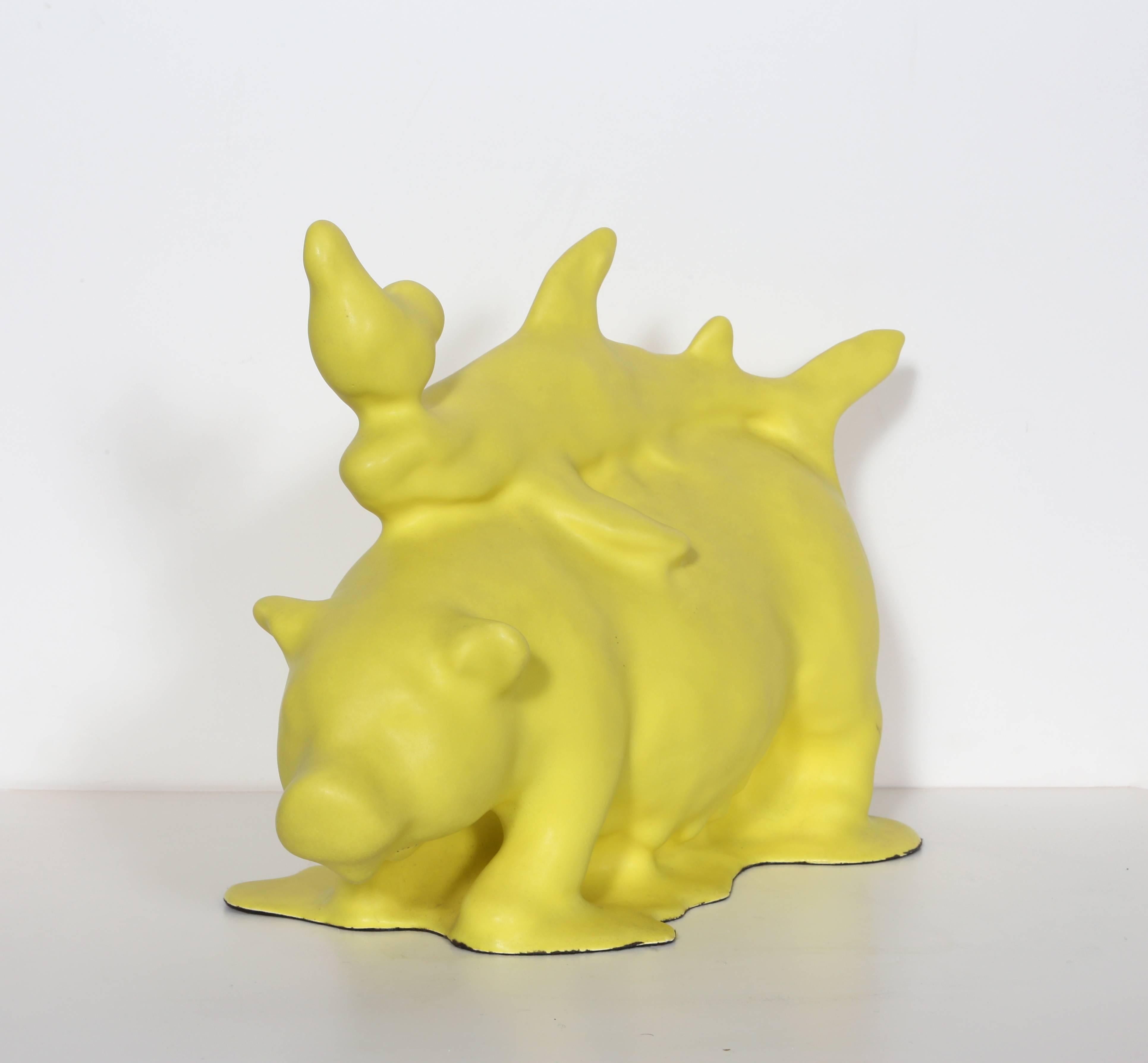 Pig, Shark, Chicken from The Gathering, Ceramic by Bertjan Pot