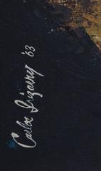 Porträt, Ölgemälde auf Leinwand von Carlos Irizarry