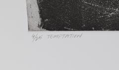 Temptation, aquatinte abstraite de Donald Newman