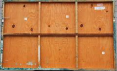 Abstrakt-expressionistisches Gemälde aus Glas, Zement und Polymer von Laddie Dill