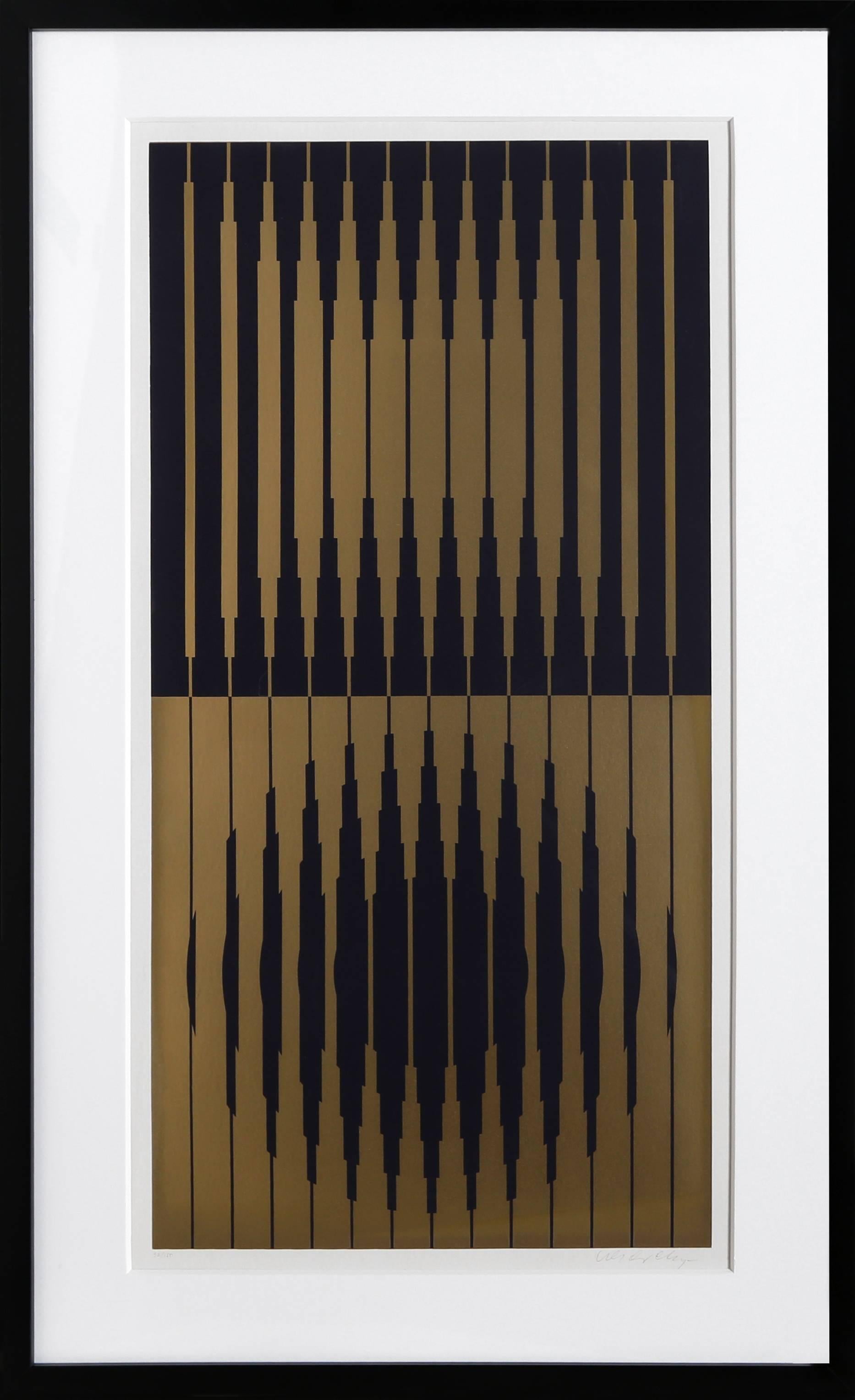Victor Vasarely Abstract Print - Capella from Constellations