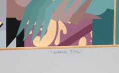 Grand Tier, Art-Déco-Raumteilerdruck von Giancarlo Impiglia