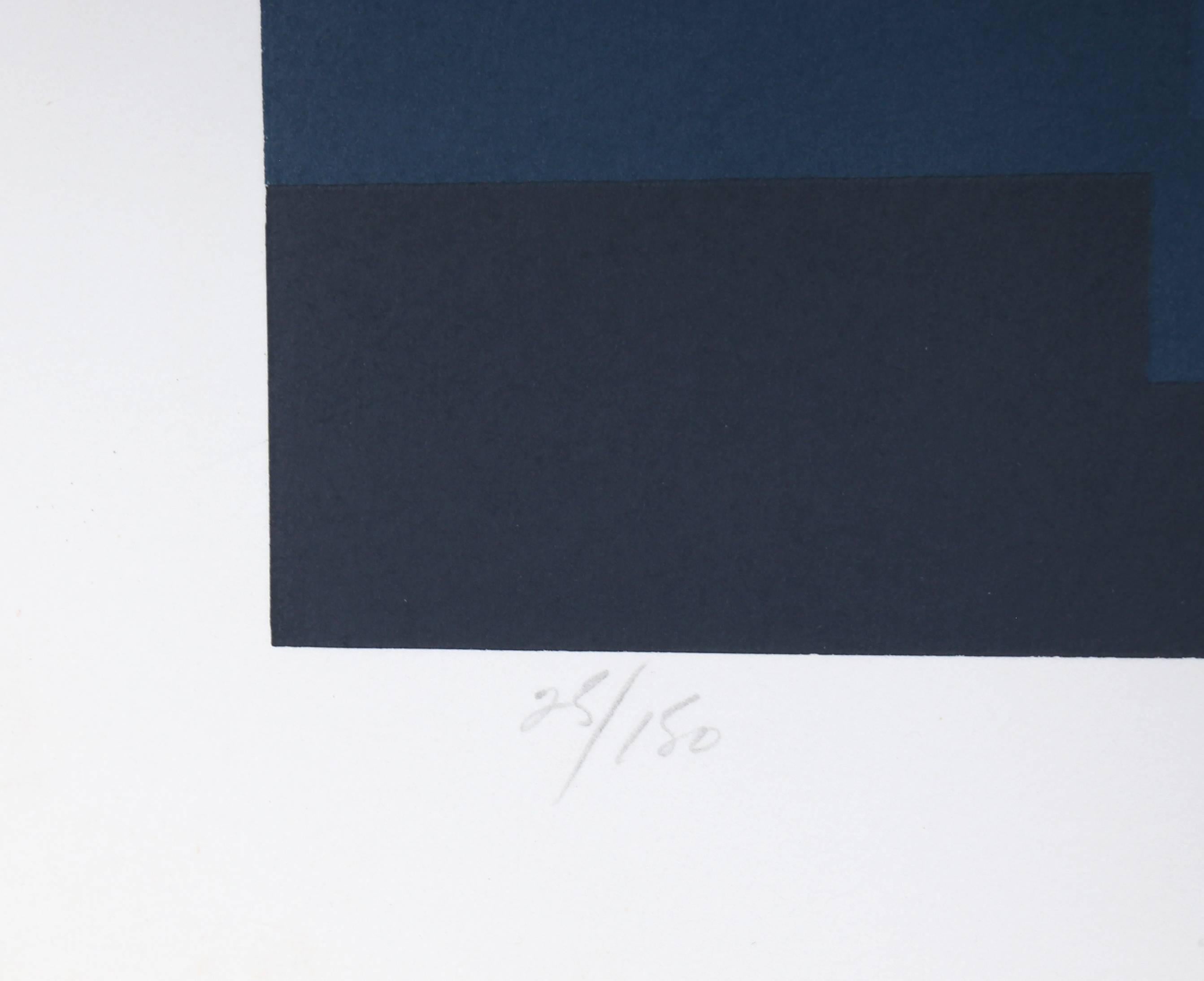 Tutankamón, serigrafía abstracta de Roy Ahlgren en venta 2