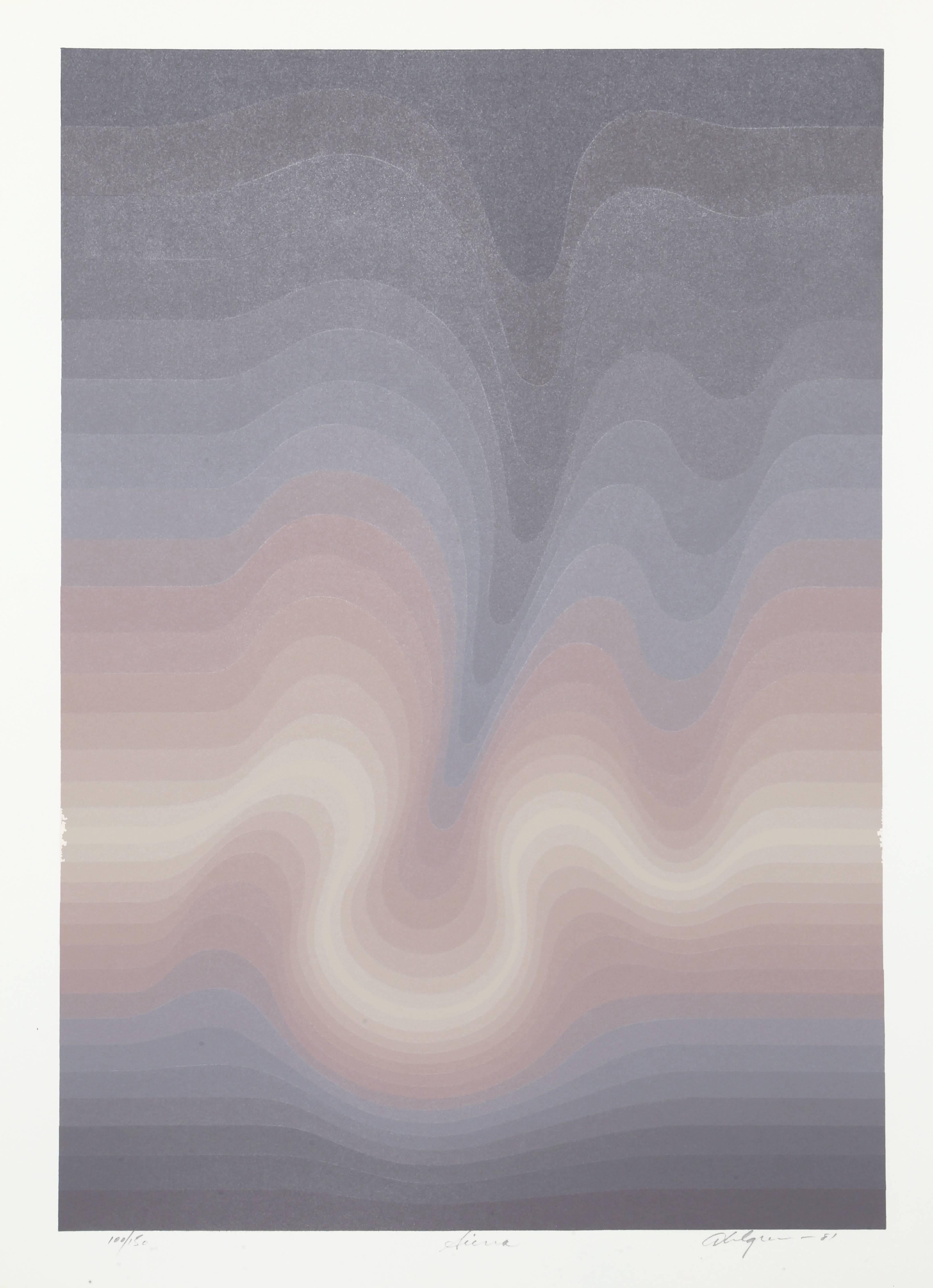 Roy Ahlgren Abstract Print - Sierra
