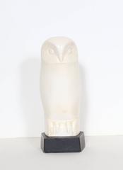 Cleo Hartwig, "Owl" Resin Sculpture, circa 1969