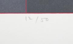 Gordon House, "Series 40 - A, " Screenprint, 1965