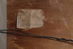 Pelligrine Asseolate, Modern Fresco on Board by Mario Toppi, 1959