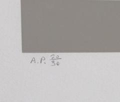 10:00 AM (Elevated Entrance-Upper Broadway), Framed Screenprint by Saul Chase