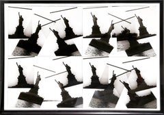 Vintage Christopher Makos, "Four by Four: Statue of Liberty, " Photo Collage, 1986 