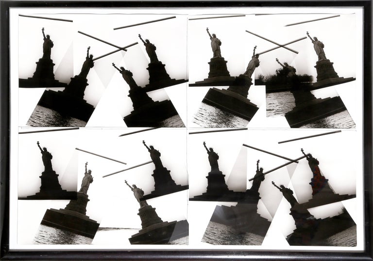 Christopher Makos, "Four by Four: Statue of Liberty," Photo Collage, 1986  - Photograph by Christopher Makos