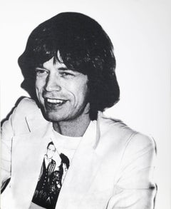 Mick Jagger dal Portfolio delle Icone, serigrafia, 1990 di Christopher Makos