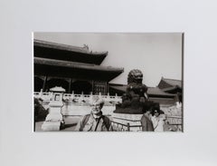 Christopher Makos, "Andy Warhol in Cina", stampa alla gelatina d'argento, 1982